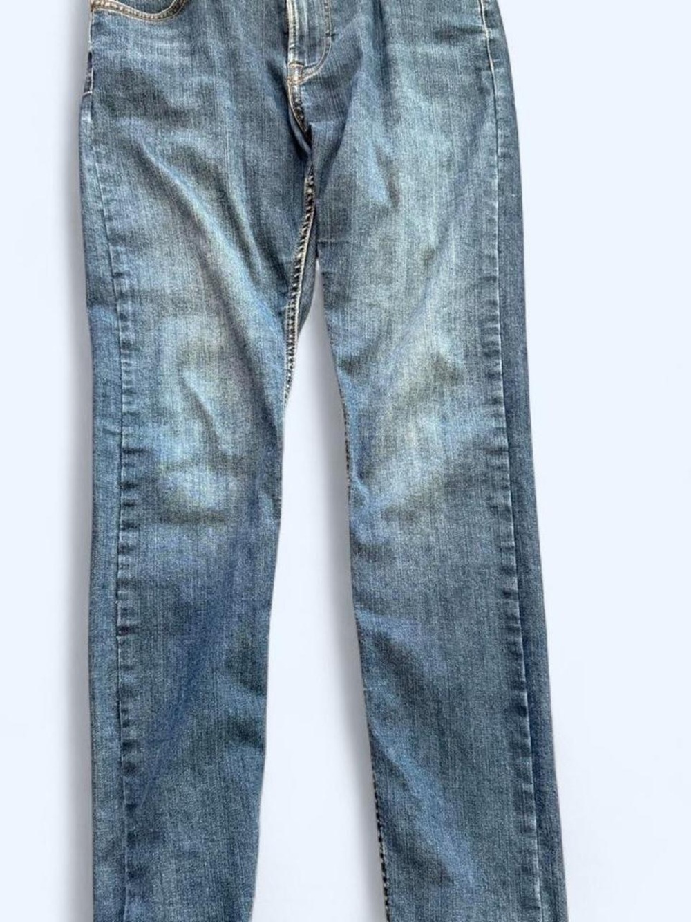 Lee Slim Straight Jeans in Faded Blue